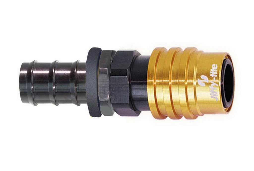 [JFT21504P] Jiffy-Tite - Q/R #4 Str Male Socket Push To Lock Hose Barb