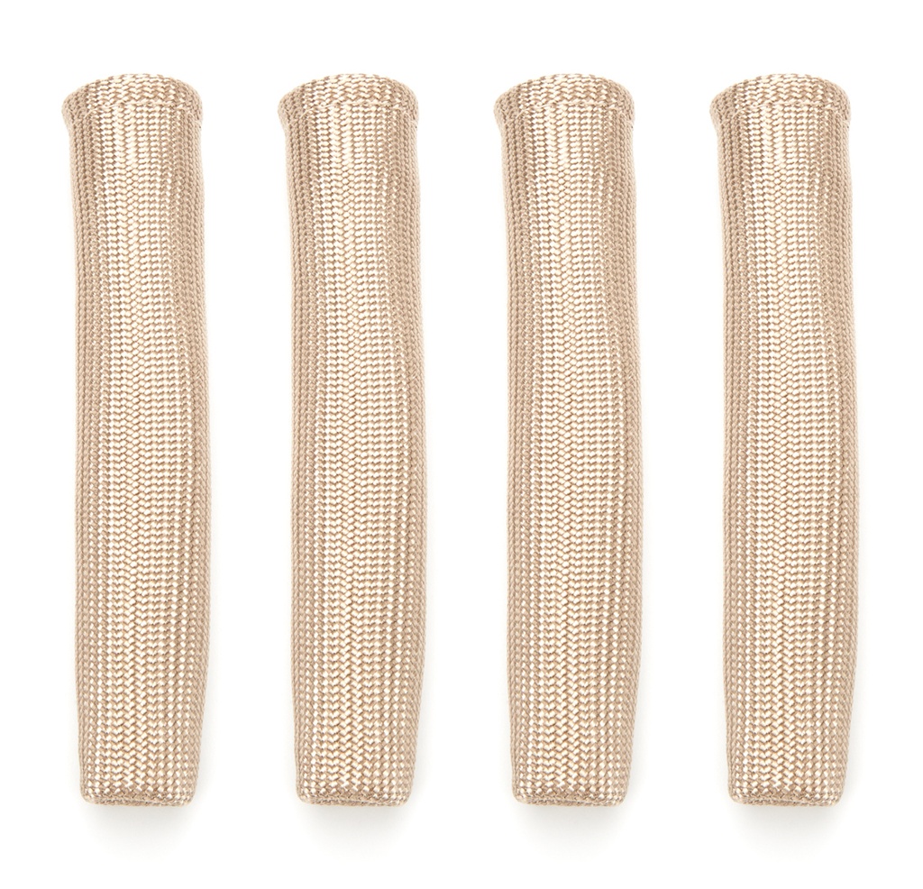 [KOO07500-4N] Kool Mat - Koolsox Plug Boots Natrl (4pk) Hi Heat