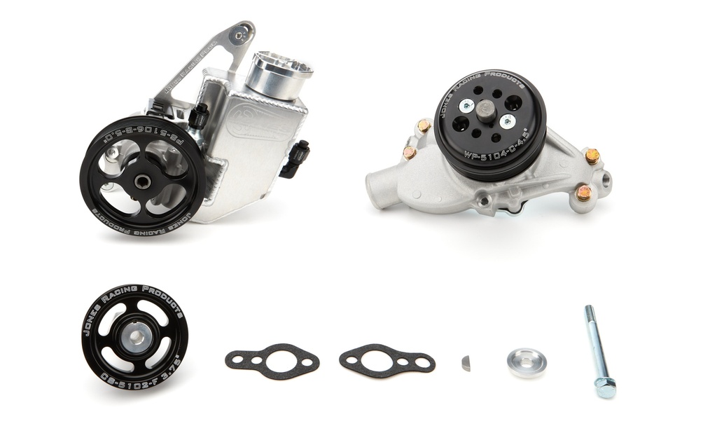 [JRP1004-AR-75] Jones Racing Products - Serpentine Drive Kit SBC W/P/S & W/P 7500RPM