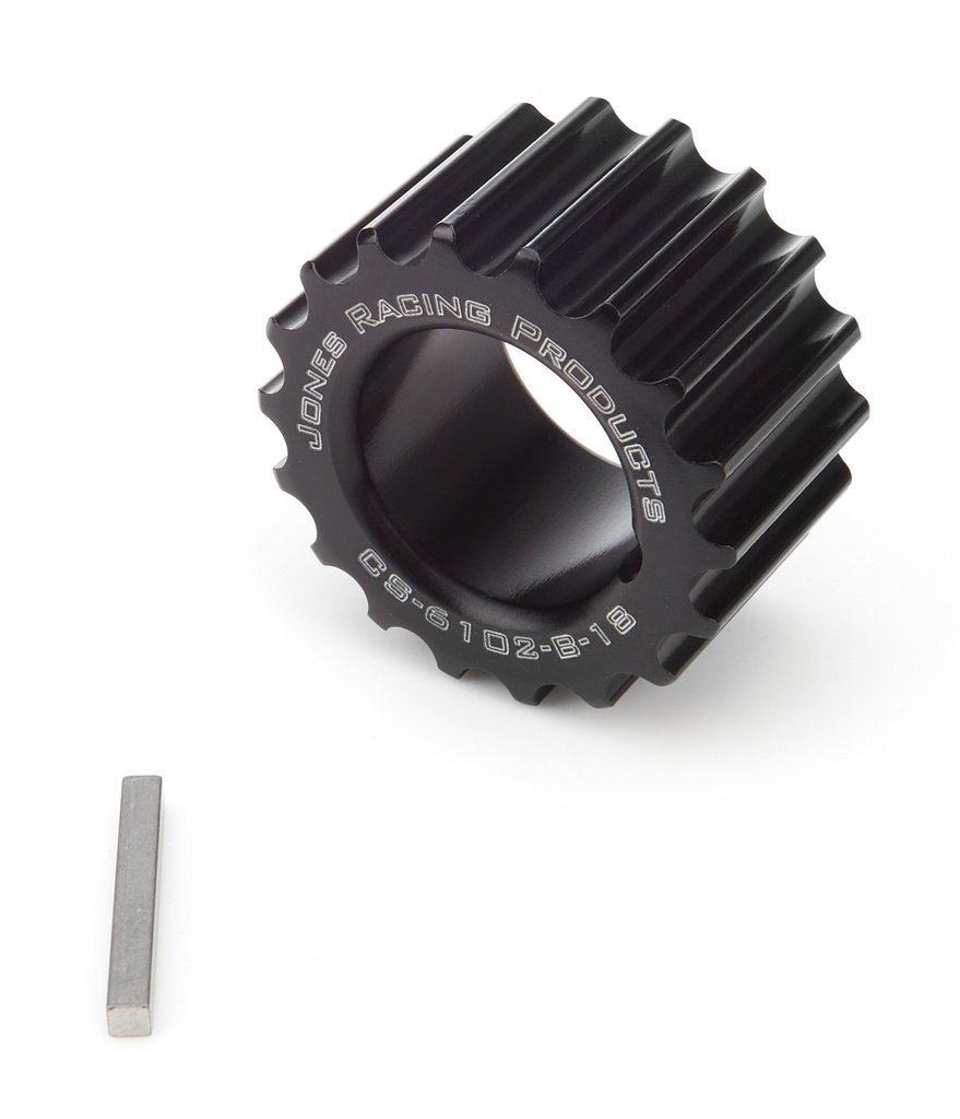 [JRPCS-6102-B-18] Jones Racing Products - Pulley Crankshaft Htd 18 Tooth 1in Wide