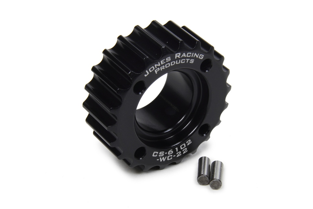 [JRPCS-6102-WC-22] Jones Racing Products - Htd Crankshaft Pulley 22 Tooth 3/16in Dual Dowel