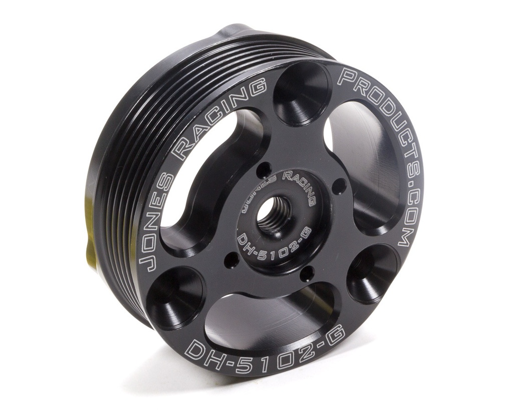 [JRPDH-5102-G] Jones Racing Products - Pulley Serpentine 4in Dia Direct Mnt SBC