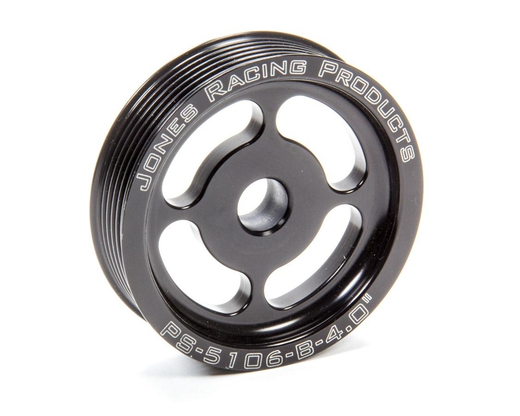 [JRPPS-5106-B-4] Jones Racing Products - Power Steering Pulley Serpentine 4in