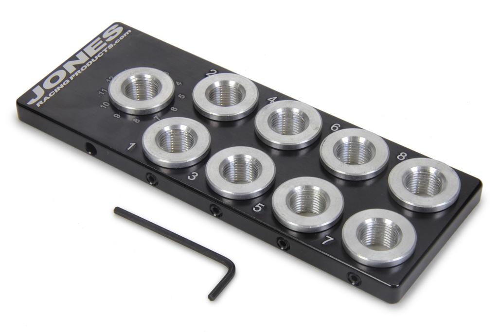 [JRPSP-8101-V8-A] Jones Racing Products - Spark Plug Indexer 9 Hole W/ Rotatable Insert