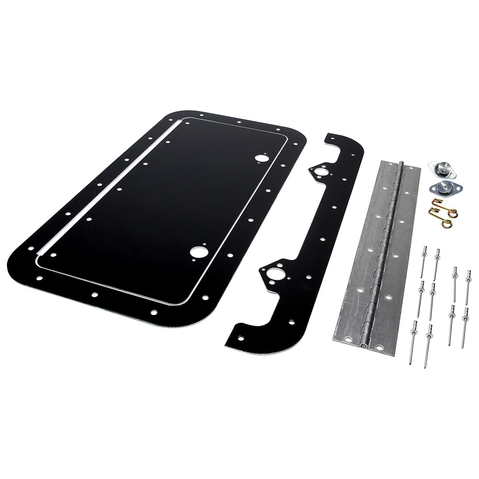 [ALL18542] Allstar Performance - Access Panel Kit Black 6in x 14in