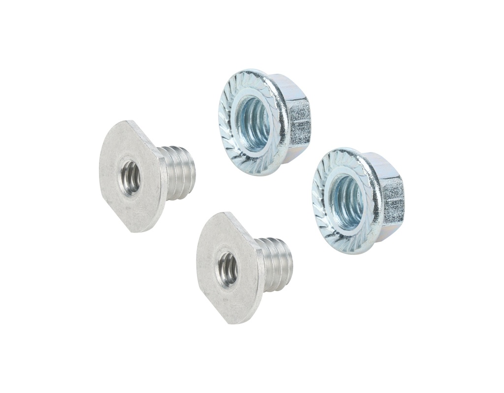 [ALL18548] Allstar Performance - Threaded Nut Insert Aluminum 2pk