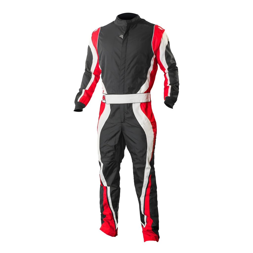 [K1R10-SP1-R-M] K1 Racegear - Suit Karting Adult Medium Red/Black