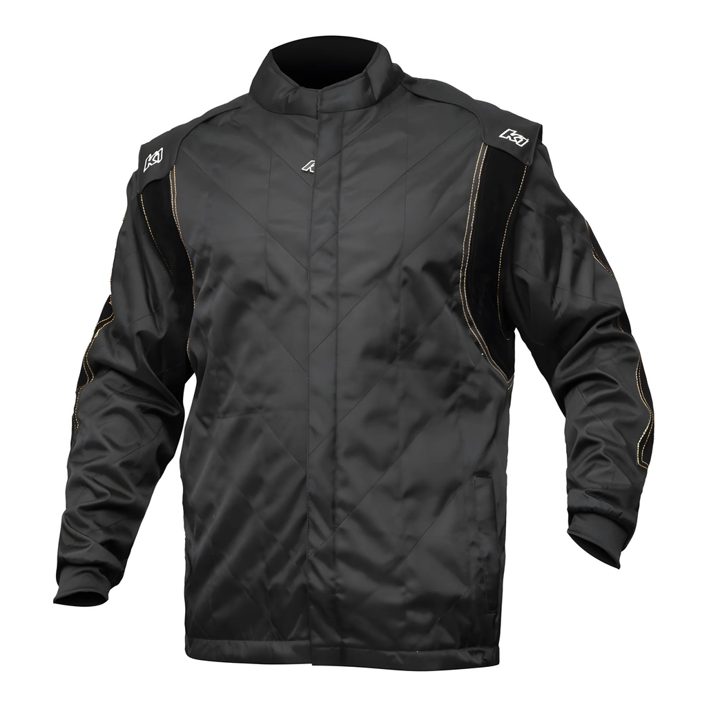 [K1R11-KRJ-N-4XS] K1 Racegear - Jacket Karting Youth 4X-Small Black