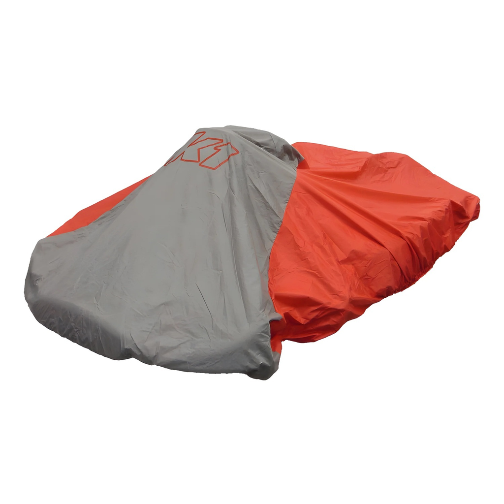 [K1R18-NKC-R] K1 Racegear - Kart Cover Go Nylon Red/Grey