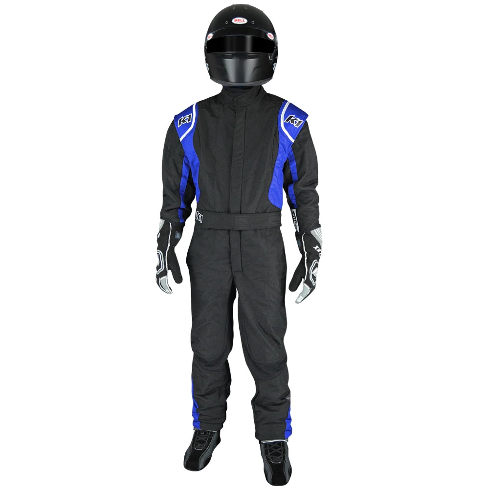 [K1R20-PRY-NB-7XS] K1 Racegear - Suit Precision II 7X- Small Black/Blue