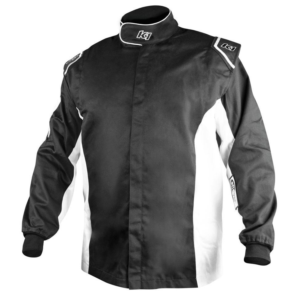 [K1R21-CHL-NW-6XS] K1 Racegear - Jacket Challenger Black 6-Xs Sfi3.2A/1