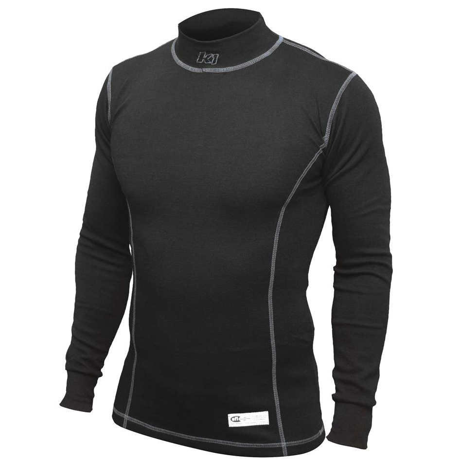 [K1R26-PLS-N-M] K1 Racegear - Undershirt Precision Black Medium