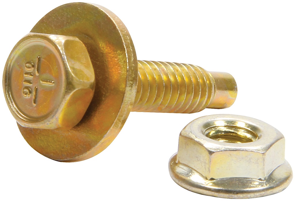 [ALL18561] Allstar Performance - Body Bolt Kit 10pk Gold 1-1/8in