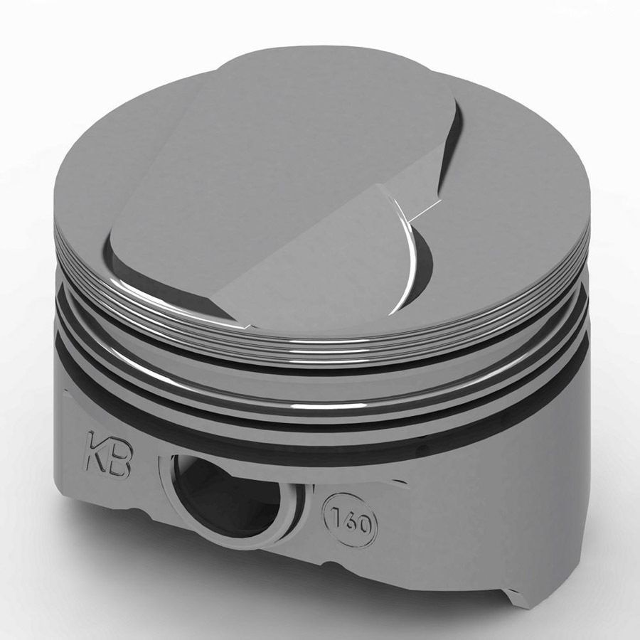 [KBPKB160.060] Kb Performance Pistons - Bbc Domed Piston Set 4.185 Bore +17cc