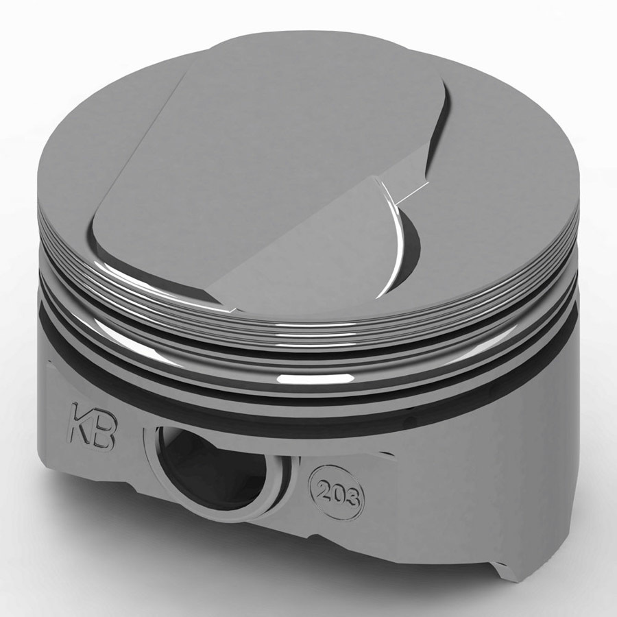 [KBPKB203.040] Kb Performance Pistons - Bbc Domed Piston Set 4.290 Bore +12cc