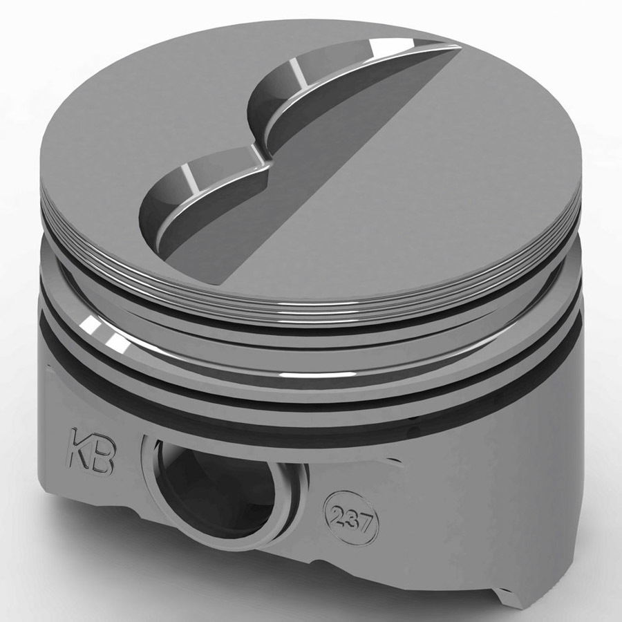 [KBPKB237.040] Kb Performance Pistons - Bbm Flat Top Piston Set 4.360 Bore -5cc