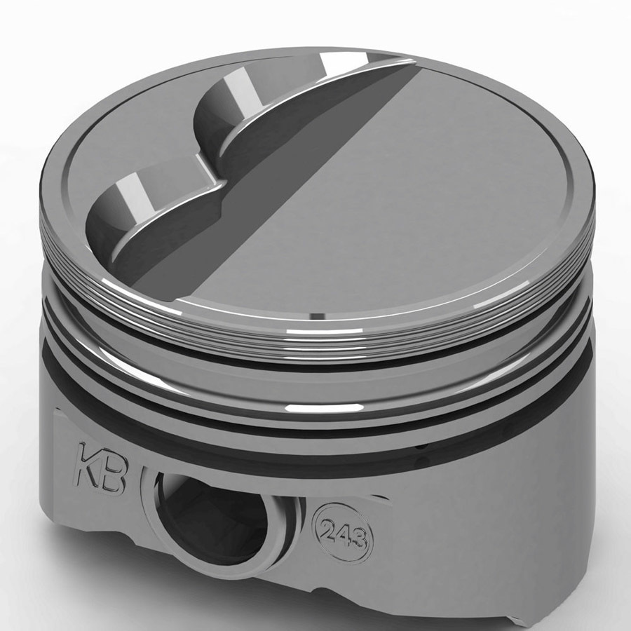 [KBPKB243.030] Kb Performance Pistons - Sbm Flat Top Piston Set 4.070 Bore -6cc