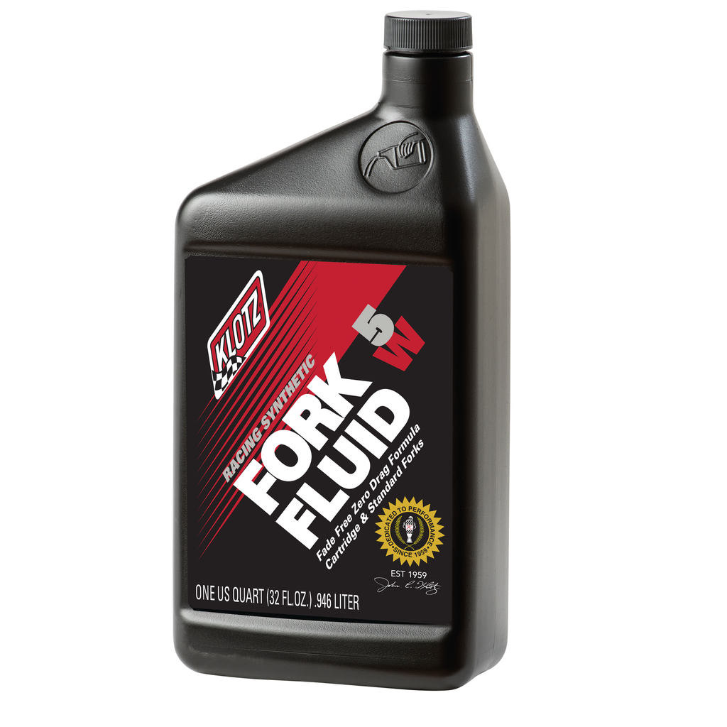 [KLOKL-505] Klotz Synthetic Lubricants - 5W Racing Synthetic Shock Oil 1 Quart