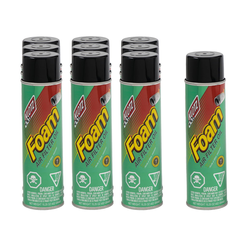 [KLOKL-606-10] Klotz Synthetic Lubricants - Foam Filter Oil Case 10 X 15.25 Oz.