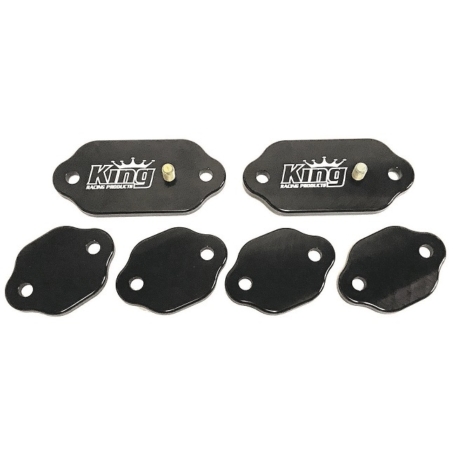 [KRP2105] King Racing Products - Exhaust Cover Kit Billet Standard Port