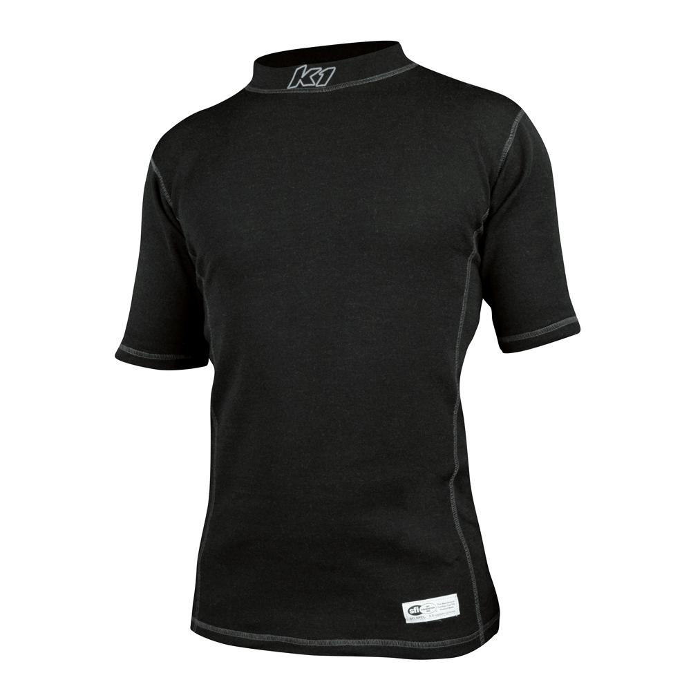[K1R26-PSS-N-3XS] K1 Racegear - Undershirt Precision Black 3X-Small