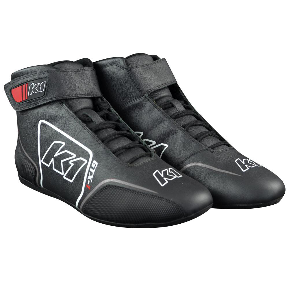 [K1R24-GTX-N-10] K1 Racegear - Shoe Gtx-1 Black / Grey Size 10