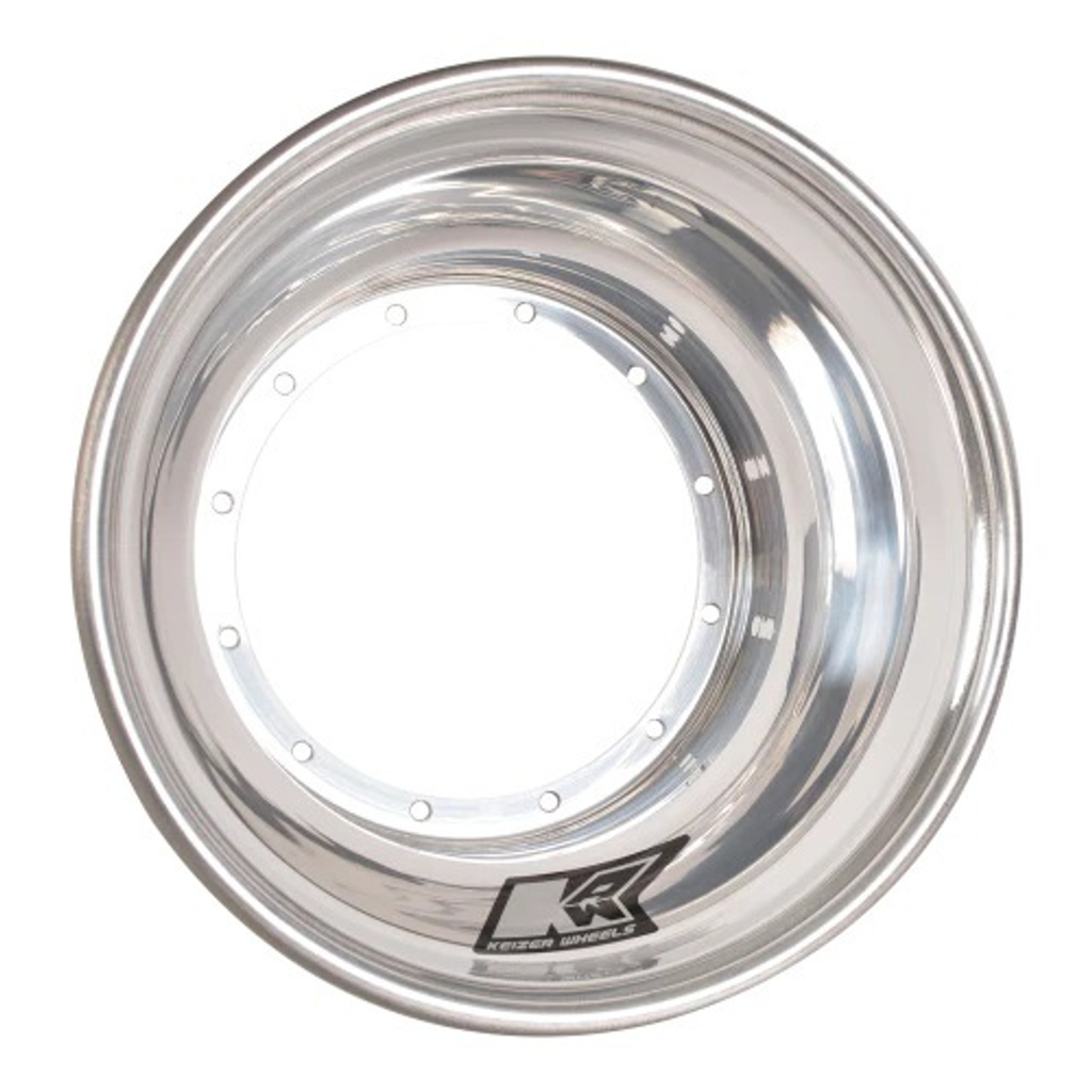 [KAW106] Keizer Aluminum Wheels - Wheel Half 12-Blt 10in X 6in Polished