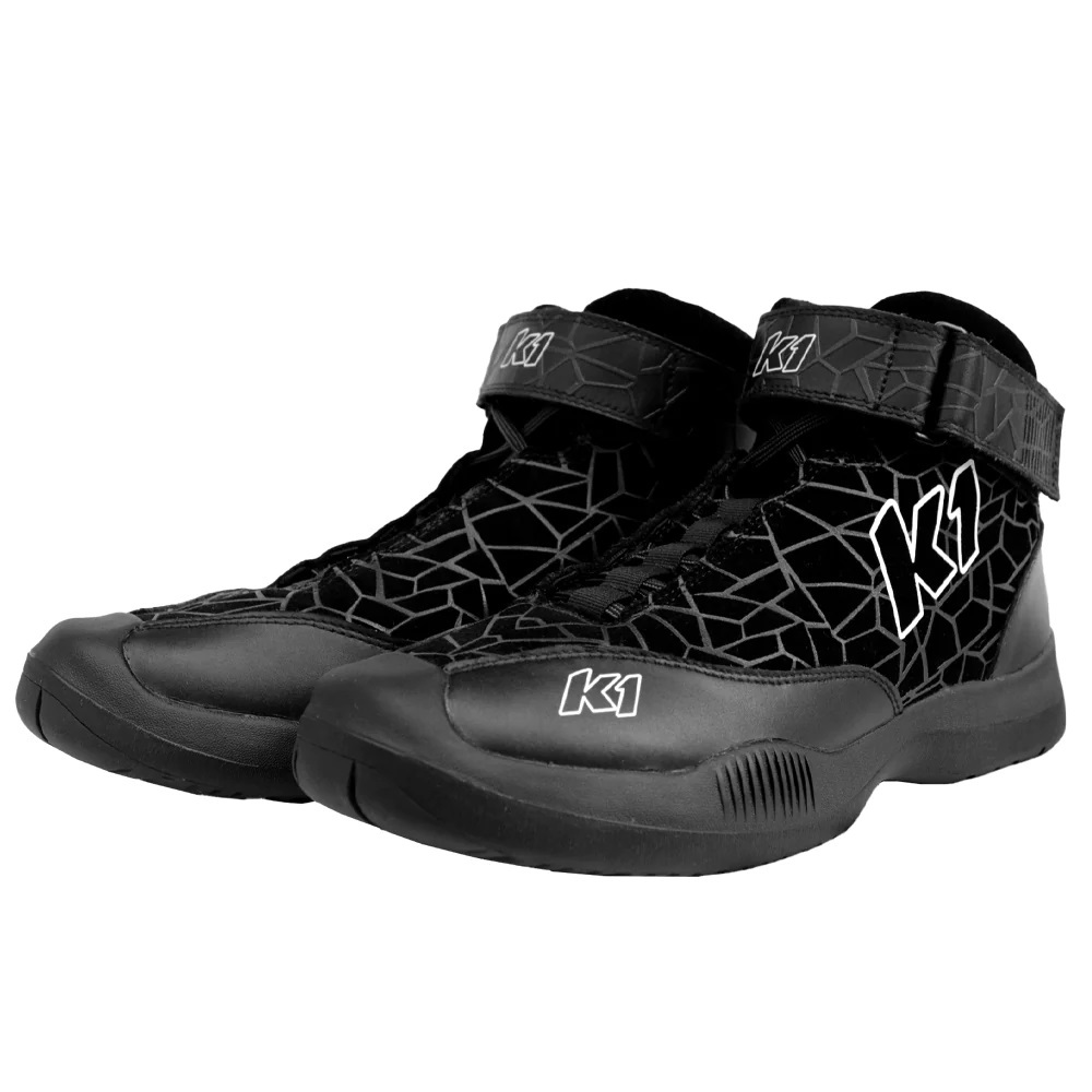[K1R24-VER-N-13] K1 Racegear - Crew Shoe Versus Nomex 13 Black SFI 3.3/5