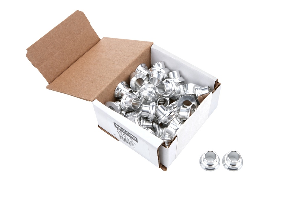 [ALL18611-50] Allstar Performance - Reducer Spacers 5/8 To 1/2 X 1/4 Alum 50Pk