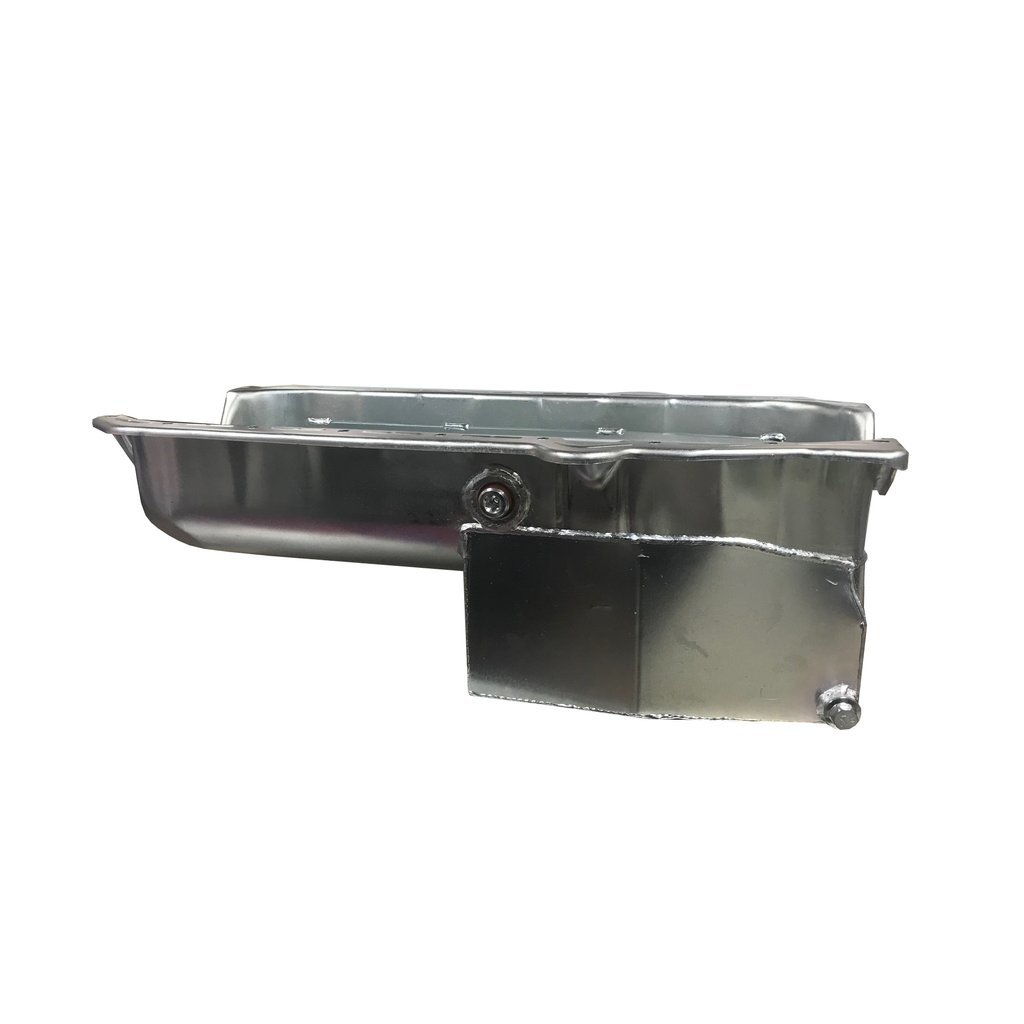 [KEV1086] Kevko Oil Pans & Components - SBC Oil Pan Claimer 6qt LH Dipstick 57-79