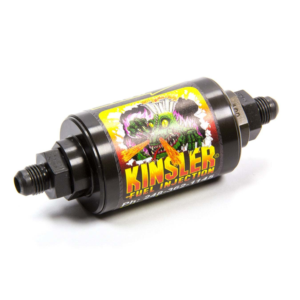 [KIN4156] Kinsler - Kfi Fuel Filter Ano-Brl -6AN Fittings