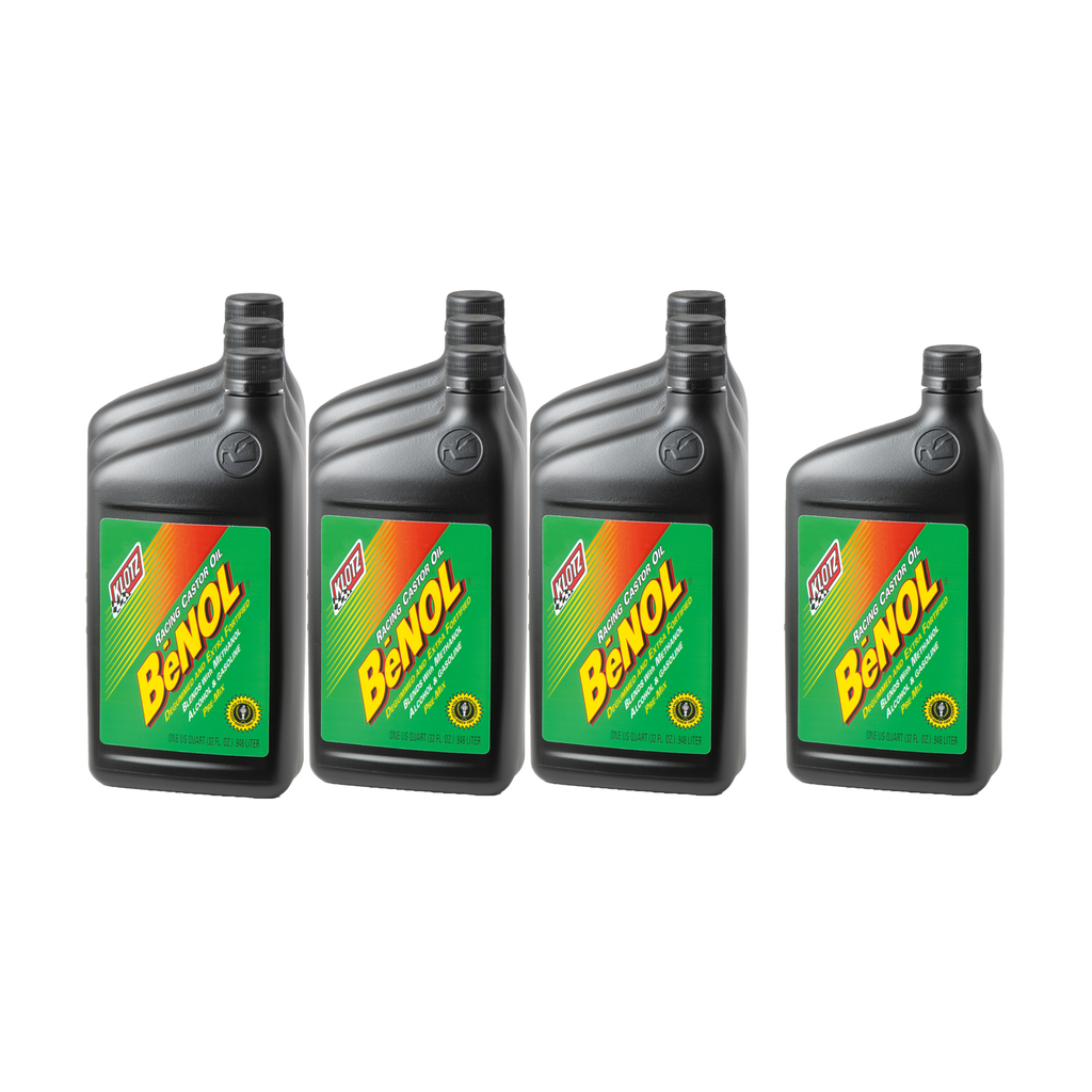 [KLOBC-172-10] Klotz Synthetic Lubricants - Benol Racing Castor Lube Case 1 Quart