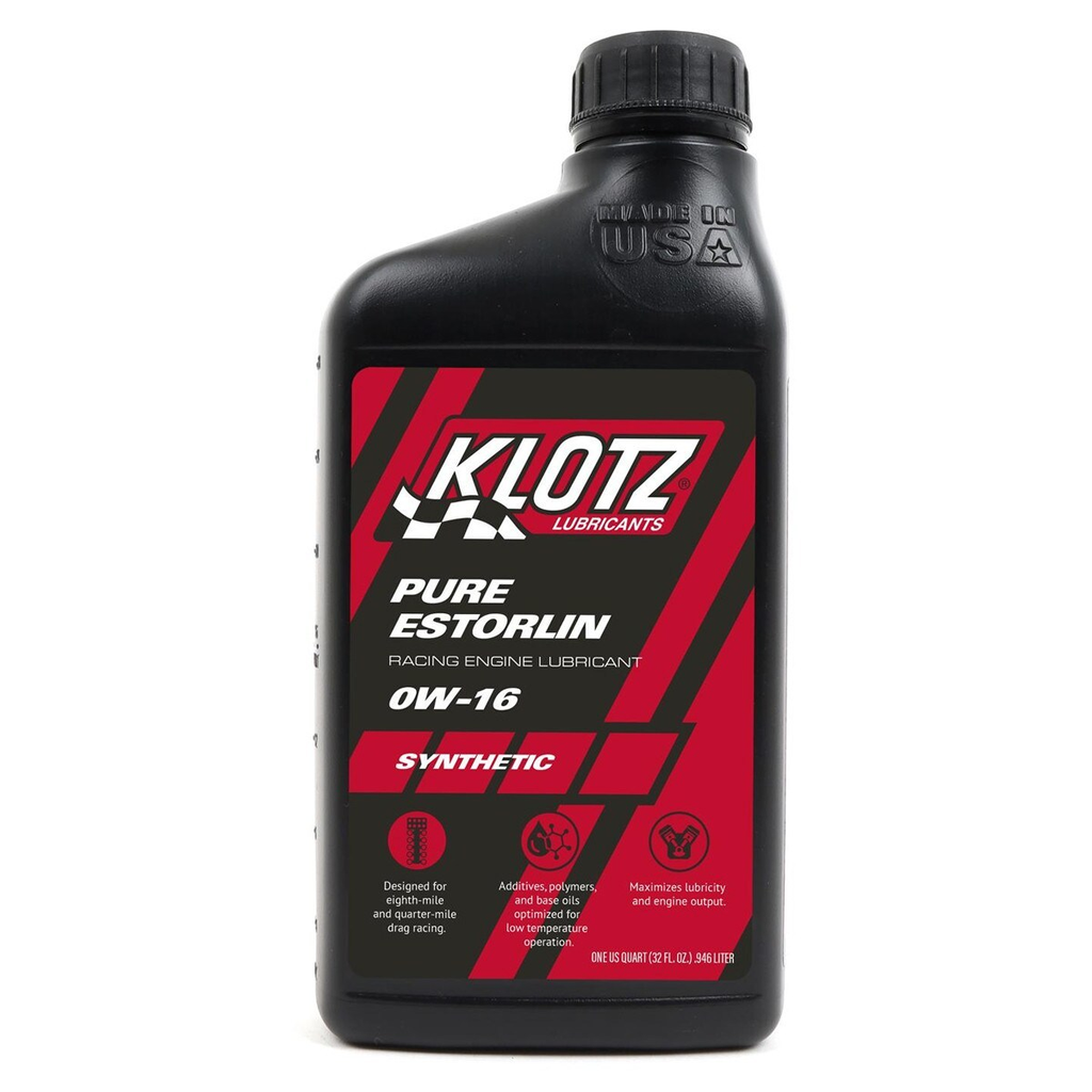[KLOKE-916] Klotz Synthetic Lubricants - Pure Estorlin Racing Oil Synthetic 1 Quart