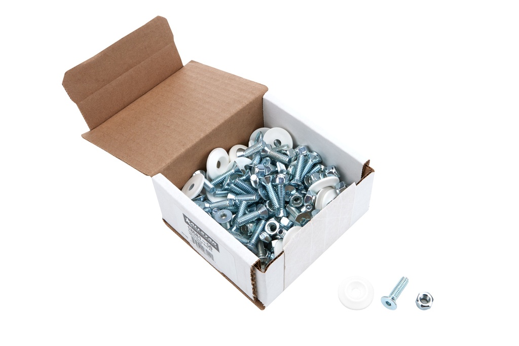 [ALL18681-50] Allstar Performance - Countersunk Bolt Kit White 50pk