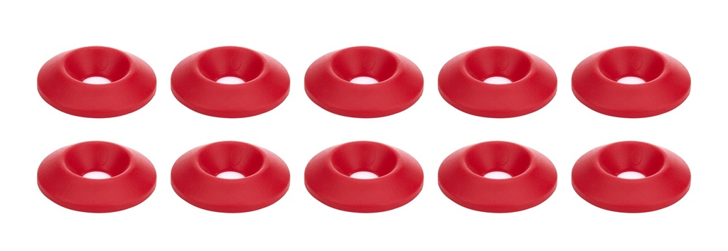 [ALL18692] Allstar Performance - Countersunk Washer Red 10pk