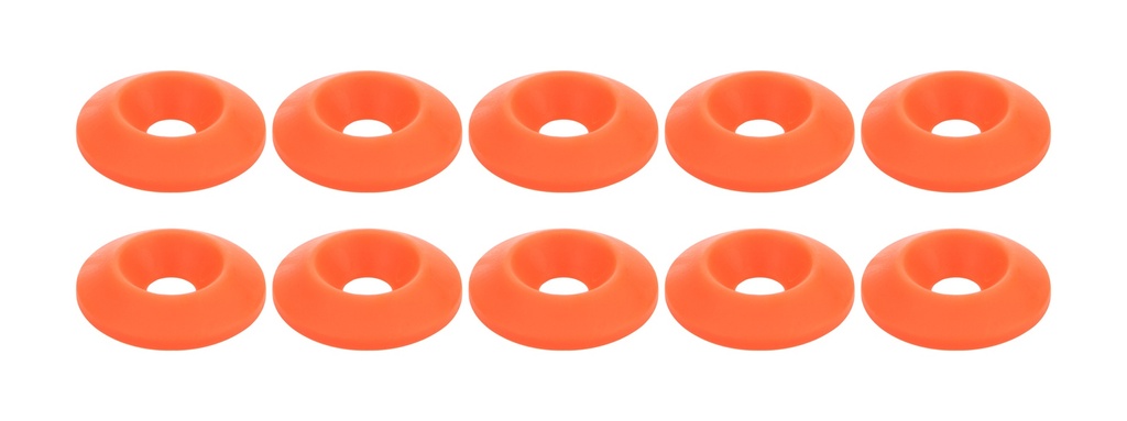 [ALL18699] Allstar Performance - Countersunk Washer Fluorescent Orange 10pk