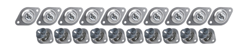 [ALL18997] Allstar Performance - Flush Hd S/E Fasteners 5/16 .500in 10pk Alum