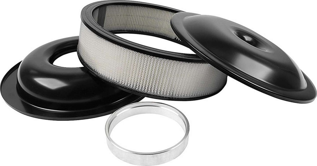 [ALL25911] Allstar Performance - Lw 14in A/C Kit Black 3in Paper Element