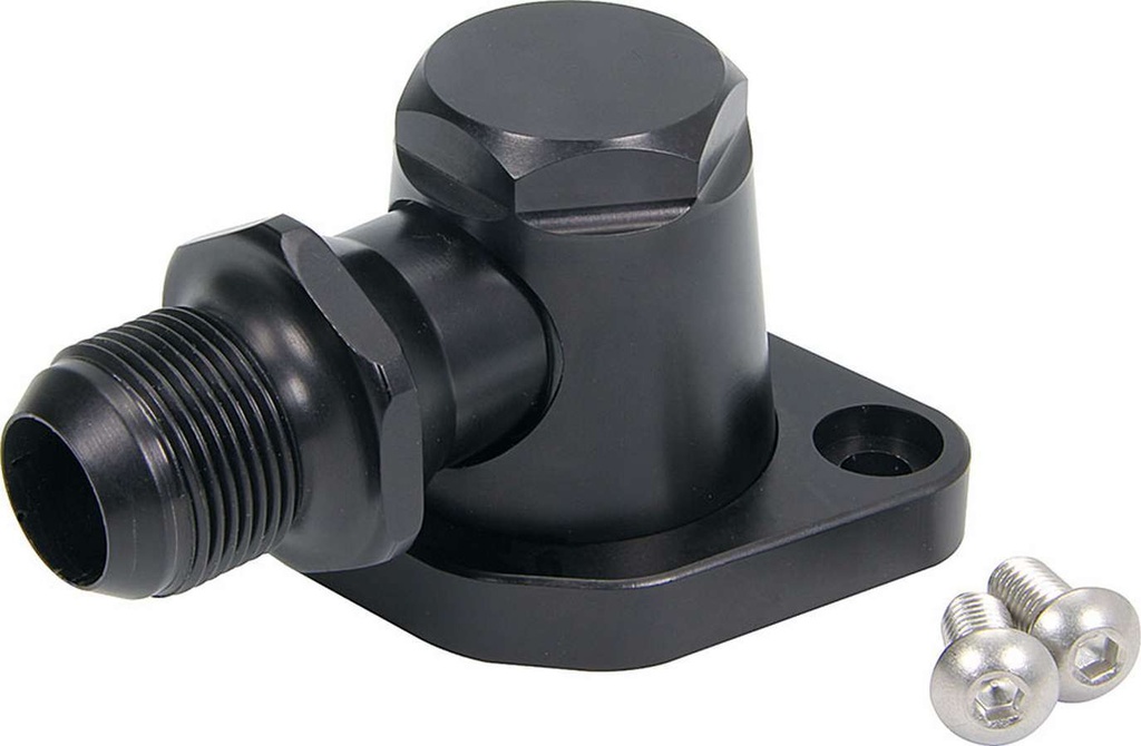 [ALL30372] Allstar Performance - Billet Water Neck 16AN Black
