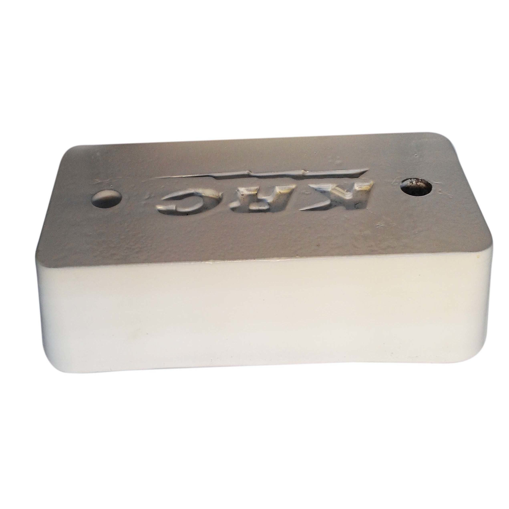 [KLU1021] Kluhsman Racing Products - Ballast 24lb Pre-Drilled White