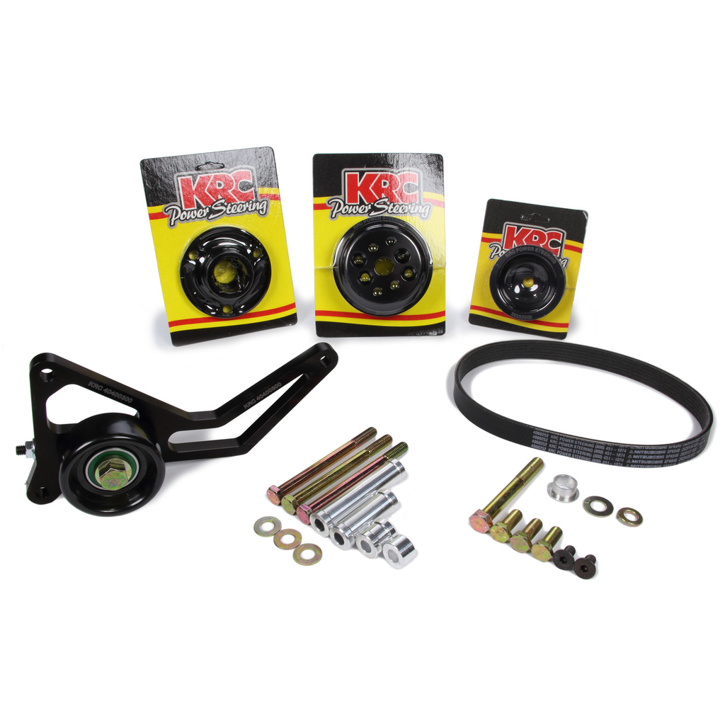 [KRC37453000] KRC Power Steering - Pro Series Serpentine Pulley Kit 30% W/Idler