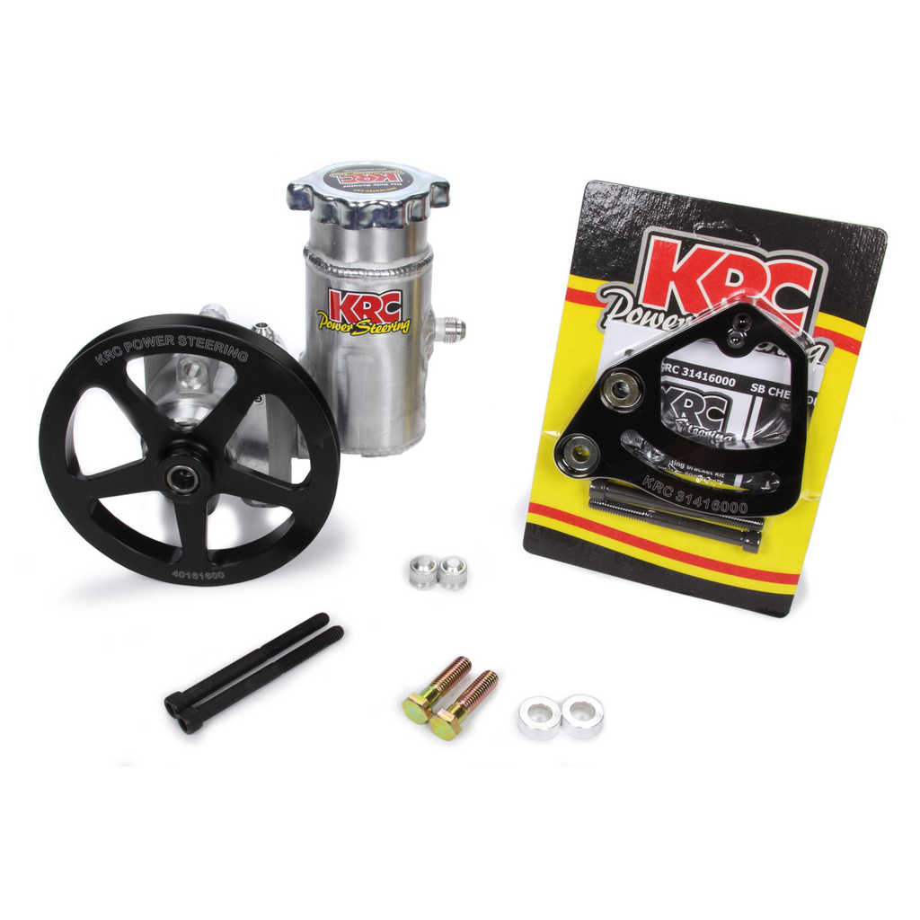 [KRCESP18010115] Krc Power Steering - Power Steering Kit Sbc Block Mnt 6in V-Belt