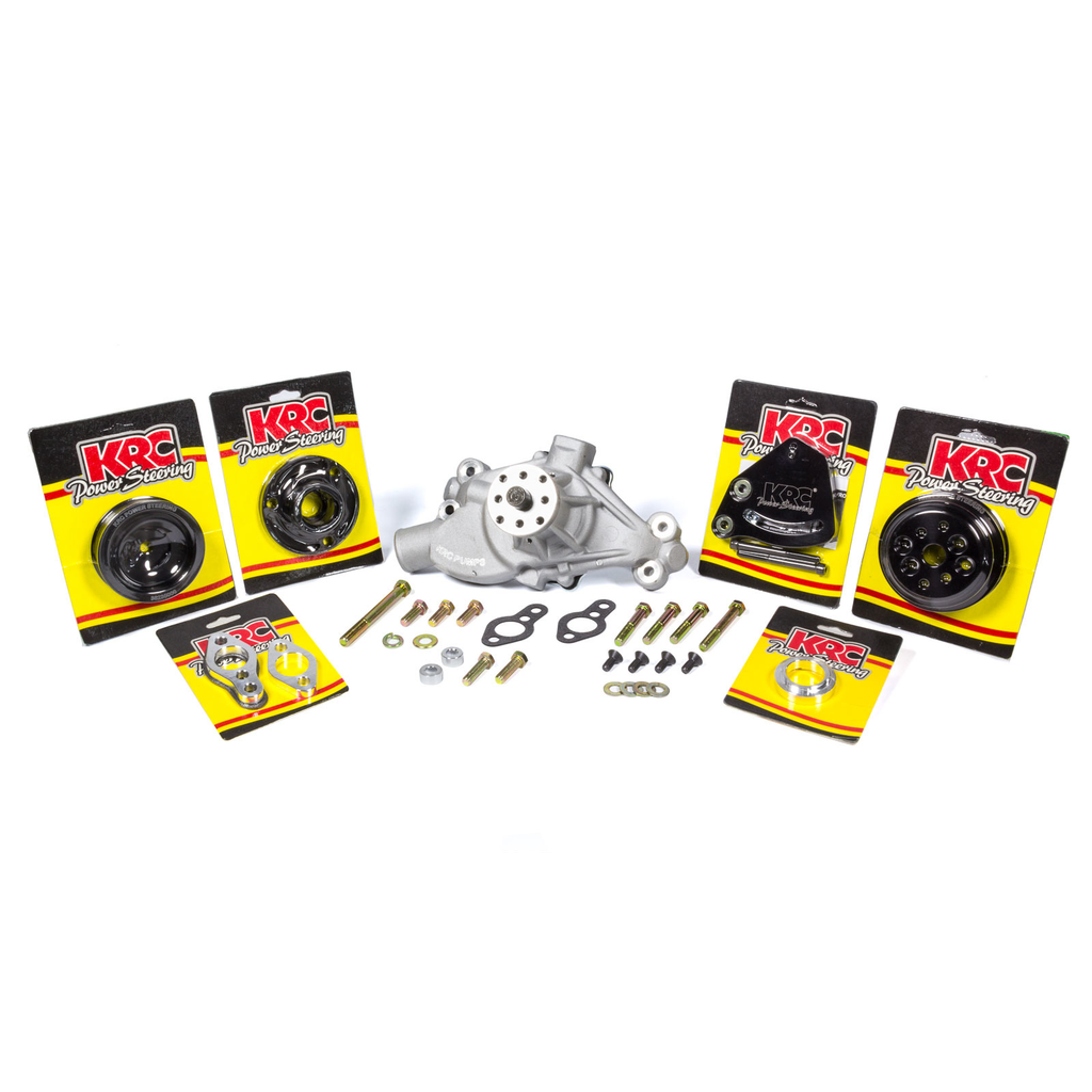 [KRCKIT16312615] KRC Power Steering - Basic Crate Engine Kit Block Mount W/ Pump