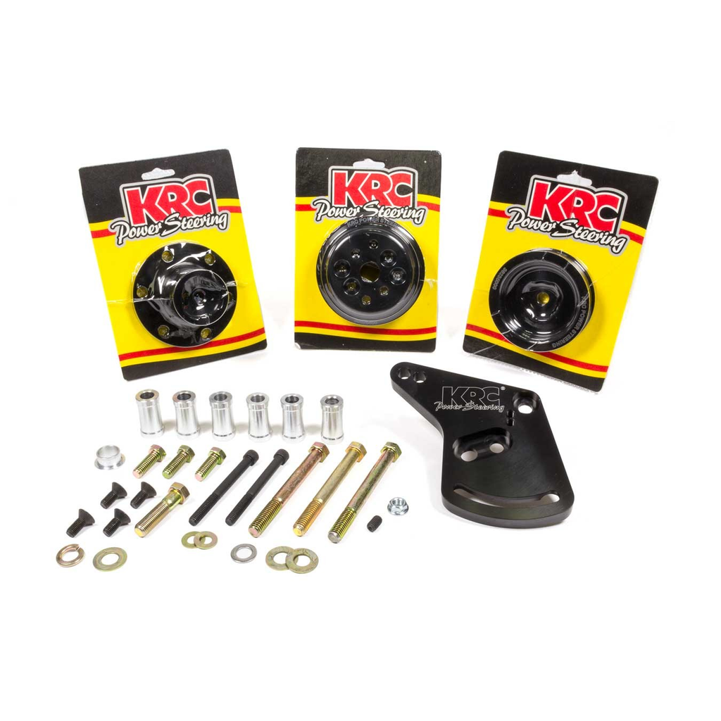 [KRCKIT66347612] Krc Power Steering - Pulley Kit Serpentine Ford 347Sr/Jr 12% Red