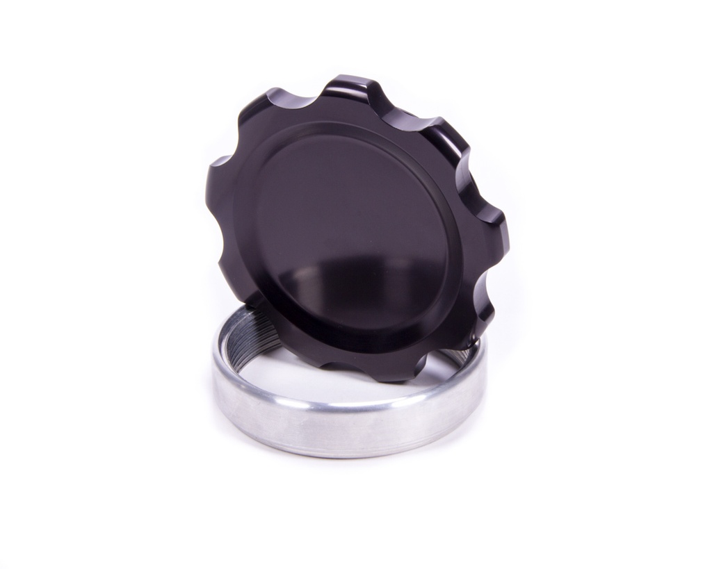 [ALL36171] Allstar Performance - Filler Cap Black With Weld-In Alum Bung Large