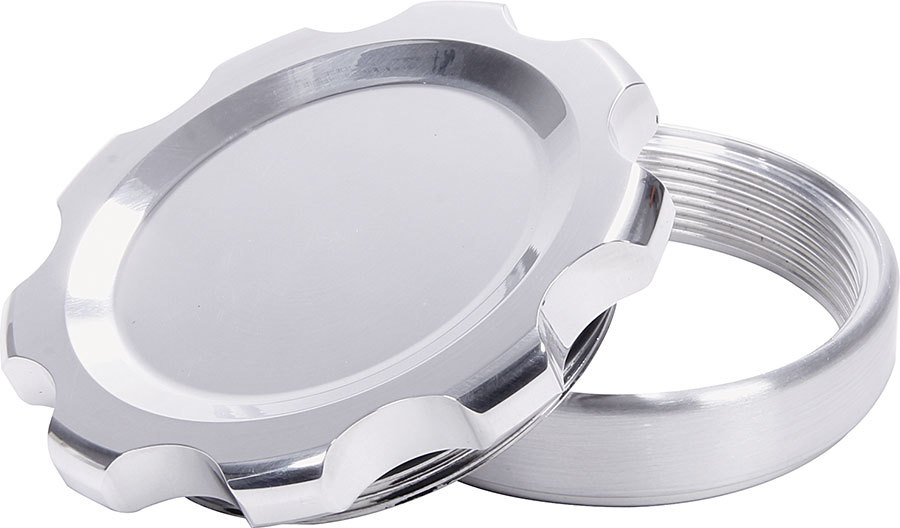 [ALL36177] Allstar Performance - Filler Cap Polished With Weld-In Steel Bung Large