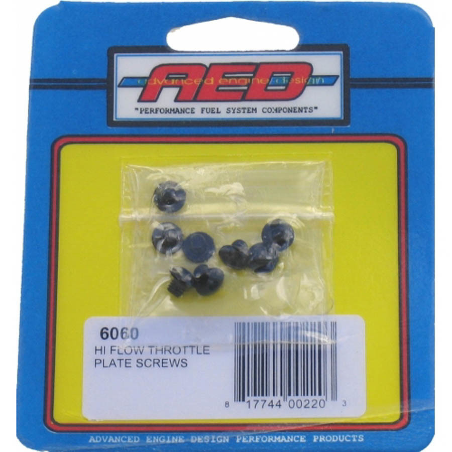 AED - Hi-Flow Throttle Plate Screws (8)
