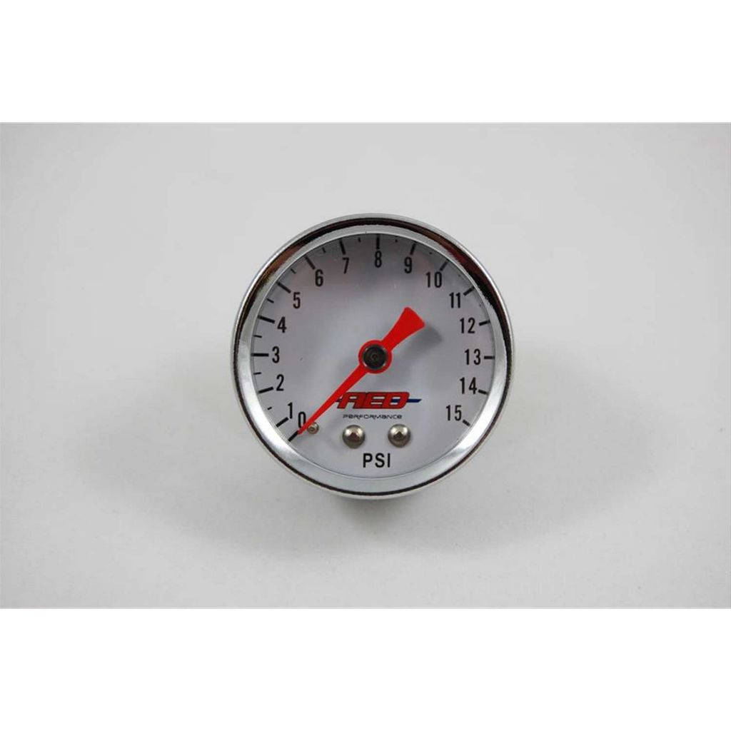 [AED6100] AED - 1-1/2 Fuel Pressure Gauge 0-15psi