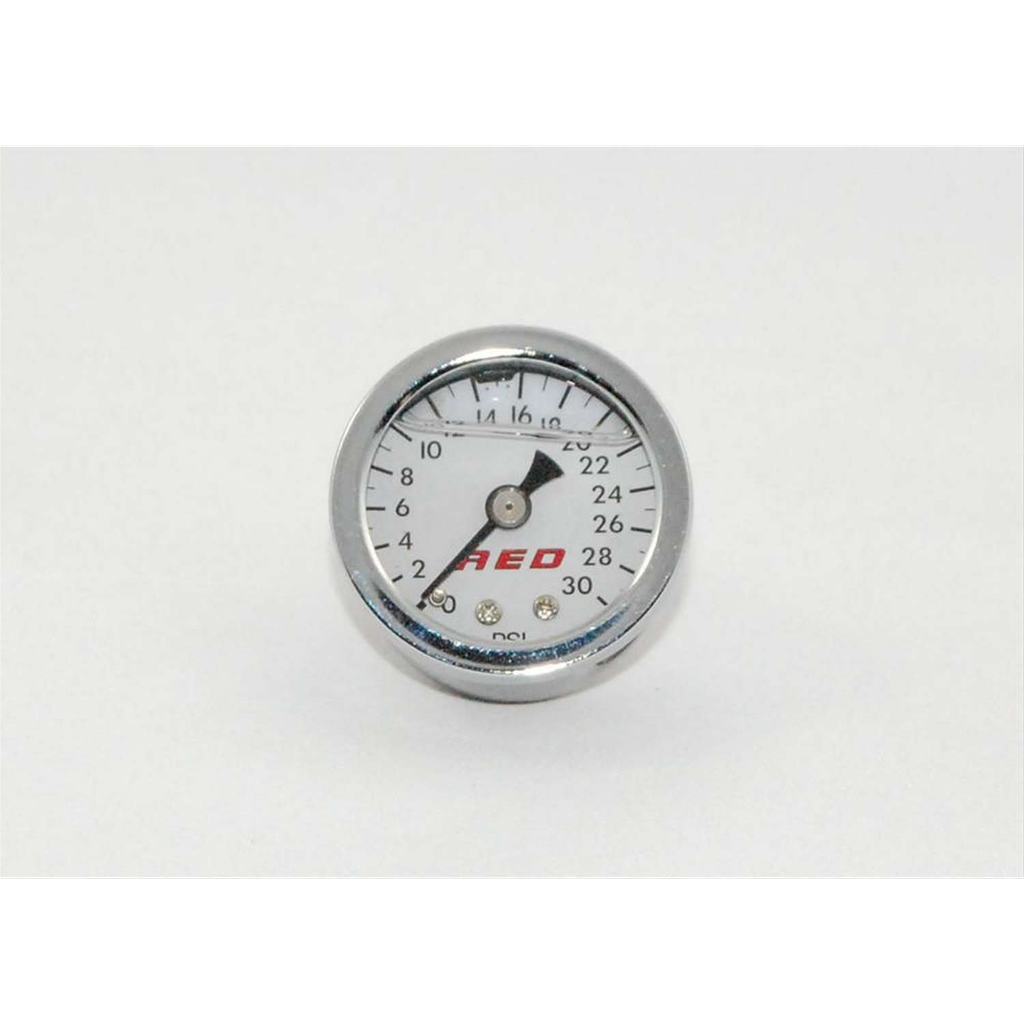 [AED6103] AED - 1-1/2 Fuel Press. Gauge 0-30psi Liquid Filled