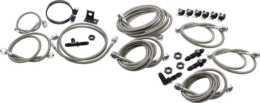 [ALL42053] Allstar Performance - Dirt Car Brake Line Kit Mod Aftermarket Calipers